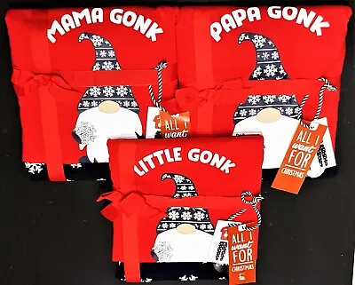 Buy Gonk Christmas Matching Family Pyjamas Mama Papa Little Gonk Loungeware BNWT • 16.99£