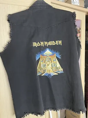 Buy Iron Maiden Sleeveless Shirt - Powerslave (Size: Large) • 30£
