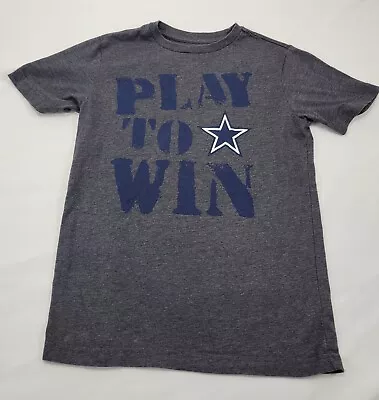 Buy Dallas Cowboys NFL Football Gray Short Sleeve Graphic T-Shirt Youth M (8) • 7.05£