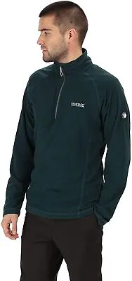 Buy Regatta Mens Montes Lightweight Zip Up Overhead Micro Fleece Jacket Pullover • 10.99£
