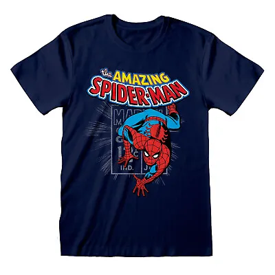 Buy Spider-Man T Shirt Official The Amazing Marvel Spidey Superhero NEW • 13.90£