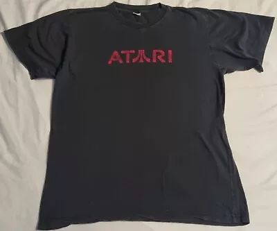 Buy Atari Video Game T Shirt Black Size L  • 9.99£