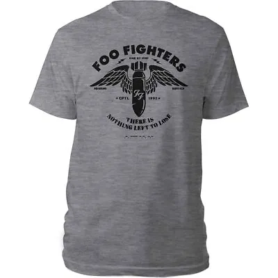 Buy Officially Licensed Foo Fighters Stencil There Is Nothing Left To Lose T Shirt • 14.50£