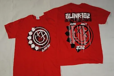 Buy Blink182 20 Years June July 2012 Euro Tour T Shirt New Official Rare Tour Merch • 8.99£