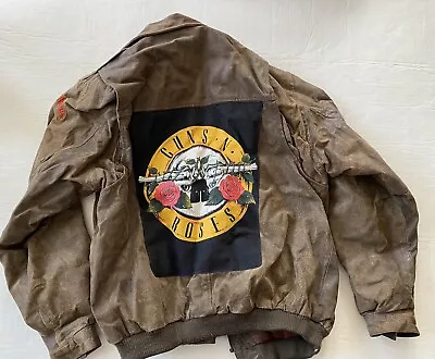 Buy Vintage Guns And Roses Leather Jacket • 48.04£