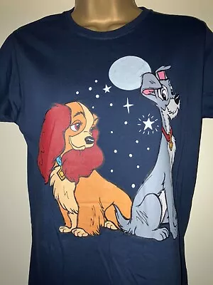 Buy Disney LADY AND THE TRAMP   Slim Fit   T/shirt • 5£
