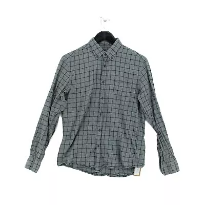 Buy Uniqlo Men's T-Shirt S Grey Checkered 100% Cotton Basic • 16.75£