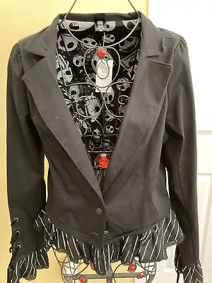 Buy Nightmare Before Christmas Steampunk  Jacket Hot Topic NEW Sz XXL. • 58.59£