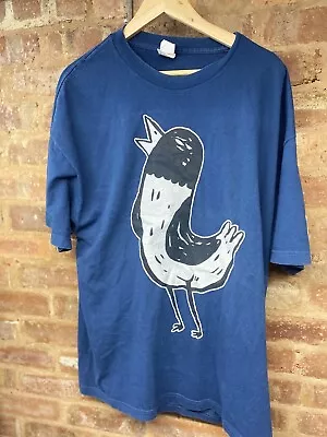 Buy The Wonder Years  Hank The Pigeon  T-shirt Blue 2xl Xxl • 10.95£