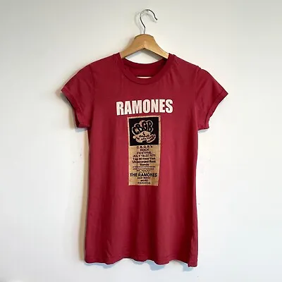 Buy Ramones CBGB Poster Women Vintage T-shirt By Chaser 80's Punk Rock  • 113.41£