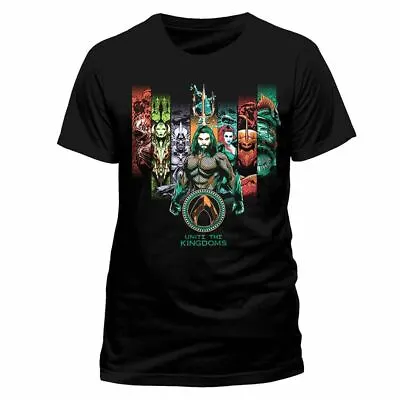 Buy Aquaman Movie Unite The Kingdoms T-Shirt • 10£