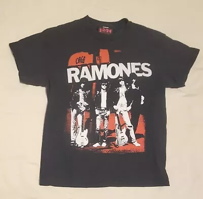 Buy Vintage Punk Rock T-Shirt The Ramones CBG 1234 Youth Size 10 M Black Cotton EUC! • 14.57£