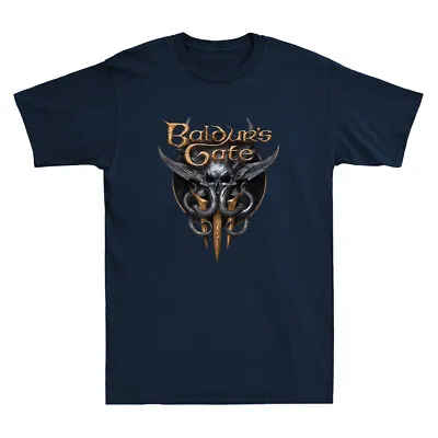 Buy Dungeons & Dragons Baldur's Gate III Big Chest Emblem Vintage Men's T-Shirt Top • 16.99£
