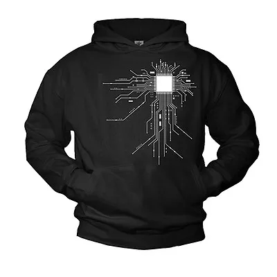 Buy Geek Hoodie Nerd Sweatshirt Gaming Pullover Hooded Shirt Theory Black • 35.19£
