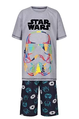 Buy Boys Short Pyjamas Star Wars Short PJ Set 4 5 6 7 8 9 10 11 12 13 14 Years BNWT • 6.99£