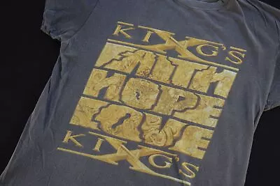 Buy Kings X T-Shirt Faith Hope Love Rock Distressed 1990 90s 90er Band Vintage L-XL • 77.86£