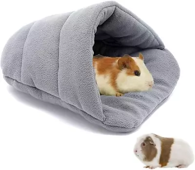 Buy Guinea Pig Bed Hamster Bed Sleeping Bag Cave Nest Cushion Soft Warm Slippers Pig • 13.73£