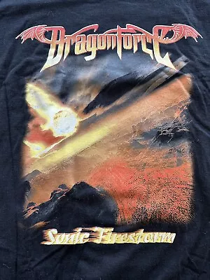 Buy Dragonforce Sonic Firestorm XL T-shirt Guitar Hero Sabaton Powerwolf • 7.89£