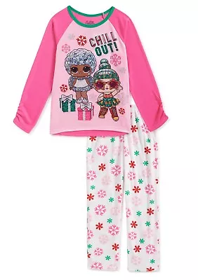 Buy LOL Surprise Doll Pajamas Girls Size 4-5 6-6x 7-8 Winter Holiday Christmas L.O.L • 21.27£