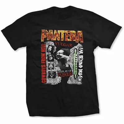 Buy Pantera 3 Albums Black T-Shirt NEW OFFICIAL • 14.89£