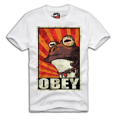 Buy E1SYNDICATE T SHIRT OBEY THE HYPNOTOAD Toad Colorado LSD San Pedro DMT A515 • 22.78£