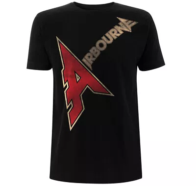 Buy Airbourne A Logo Shirt S-XXL Official Hard Rock Heavy Metal Band Tshirt Merch • 20.60£