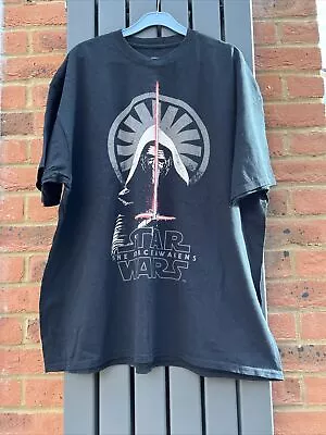 Buy Star Wars The Force Awakens TShirt Size 2xL • 5£