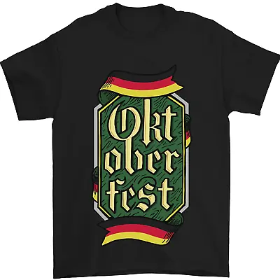 Buy Germany Octoberfest German Beer Alcohol Mens T-Shirt 100% Cotton • 7.99£