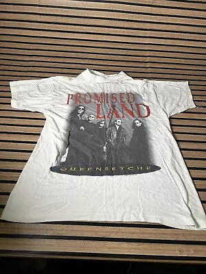 Buy Queensryche Promised Land Vintage 1995 TOUR Shirt T Shirt US LARGE UK M • 42.49£