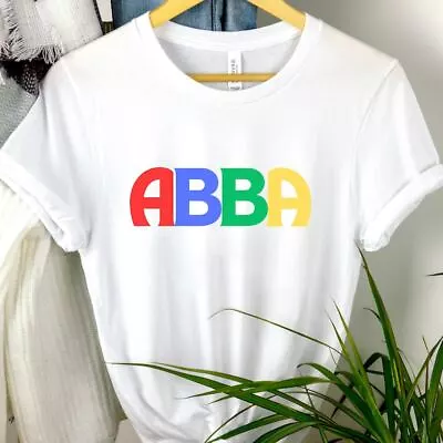 Buy ABBA Band-Inspired T-Shirt, Dancing Queen Music Fan Tee, Retro Pop Band Merch • 20.35£