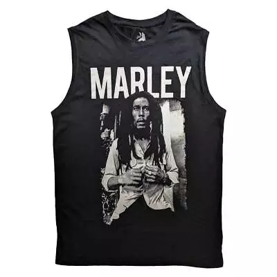 Buy Bob Marley B&W Portrait Muscle Tank • 15.95£