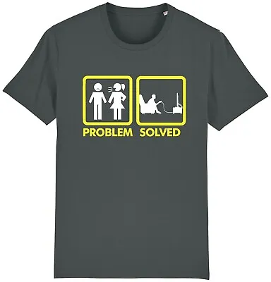 Buy Problem Solved Gamer T-Shirt Funny Joke Gaming Christmas Gift Idea For Dad Him • 9.95£