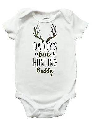 Buy Daddy's Little Hunter Shirt For Boys, Daddy's Hunting Shirt For Boys • 9.44£