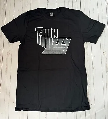 Buy Official Thin Lizzy Logo Gradient T-Shirt Authentic Licensed Gift • 15.50£