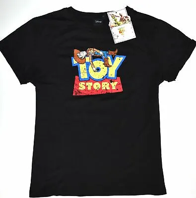 Buy Toy Story T Shirt Primark Disney Pixar Woody Ladies 100% Cotton UK Size 10 To 20 • 17.95£