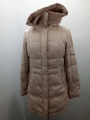 Buy Women GirDear Beige Padded Hooded Puffer Jacket SEE MEASUREMENT • 19.99£
