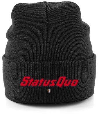 Buy Status Quo - Beechfield Original Cuffed Beanie - Essential !! • 14.99£