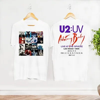 Buy U2:UV Achtung Baby Shirt, Live At Sphere U2 Band Tour 2024, U2 Fan Gift Shirt • 50.71£