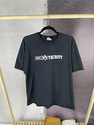 Buy 2001 Vintage FotL Pennywise Y2k T-Shirt F*ck Authority Merch • 42£