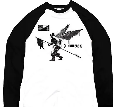 Buy Linkin Park  - Street Soldier Official Licensed Long Sleeve Baseball Shirt • 29.99£
