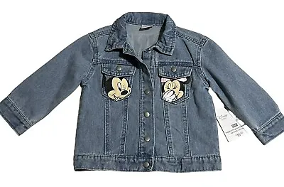 Buy Disney X F&F - Girls Minnie Mouse Denim Jacket • 10£