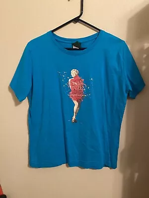 Buy Bette Miller The Show Must Go On T-Shirt Size Large Women’s Preowned • 5.79£