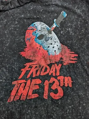Buy Men's Friday The 13th T-Shirt 2XL Black New With Tags Free P&P Horror Movie Tee • 12.99£