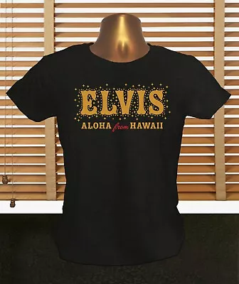 Buy Elvis Presley Aloha From Hawaii - Women's Elvis Presley T Shirt • 14.99£