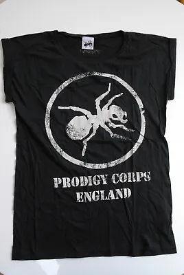 Buy THE PRODIGY CORPS ENGLAND KEITH FLINT UNWORN Rolled Sleeve Ladies T-Shirt 2010 S • 185.10£