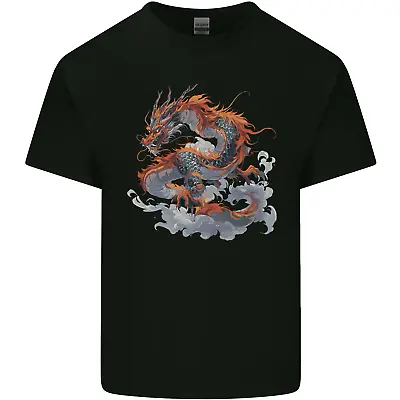 Buy An Ancient Dragon On A Cloud Mens Cotton T-Shirt Tee Top • 8.75£
