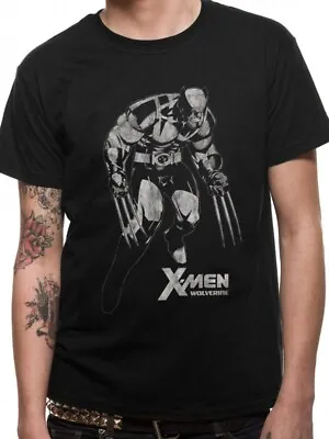 Buy X-Men Official Wolverine Tonal Black Unisex T-Shirt Men Women Marvel Comics • 7.95£