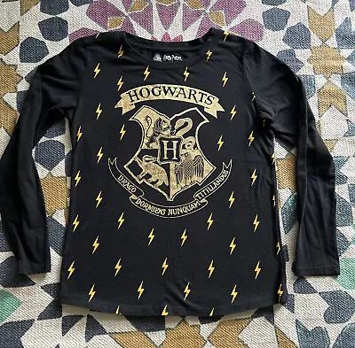 Buy Wizarding World Of Harry Potter Hogwarts LongSleeve Shirt Youth XL 14/16 RN55219 • 18.33£