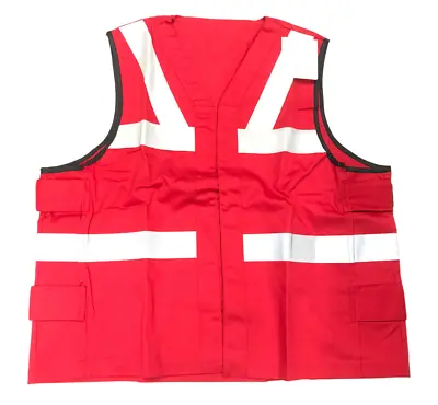 Buy Brand New Royal Navy Issue Flight Deck Fire Retardant Vest Surcoat NEW 3 Colours • 19.95£