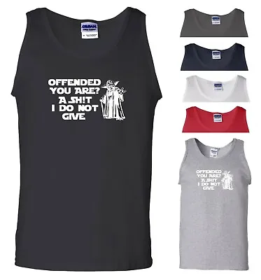 Buy Offended Yoda Vest You Have Sarcasm Rude Novelty Funny Joke Gift Men Tank Top • 11.99£